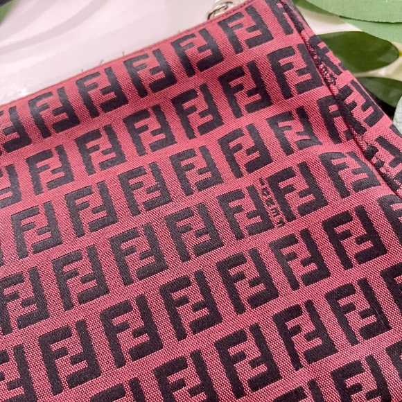 Authentic Fendi Zucchino monogram Handbag - Picture 4 of 6